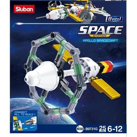 SLUBAN Sluban 731G SPACE - NautilusX ISS Demonstrator Building Brick Kit (71pcs) 731G